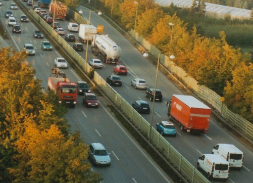 Der tägliche Wahnsinn an der B17